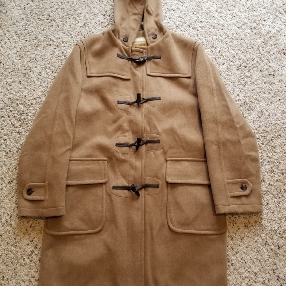 CHRYSALIS WOOL MENS DUFFEL COAT
